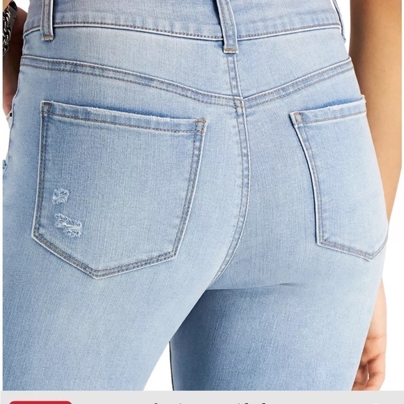 VANILLA STAR Juniors' Ripped High-Rise Jeans pants  size 7 - Picture 4 of 14